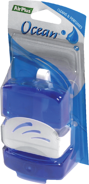 Toiletblok Air plus ocean 55ml met houder