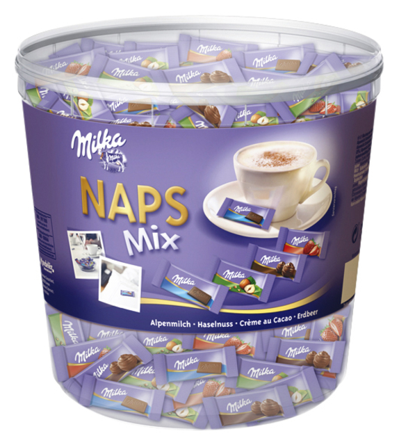 Chocolade Milka Naps mix