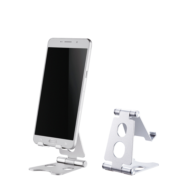 Telefoonstandaard Neomounts DS10-150SL1 opvouwbaar Zilver