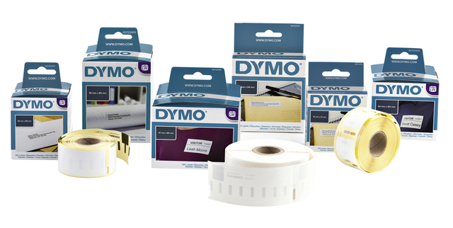 Etiket Dymo labelwriter 11352 25mmx54mm retour rol à 500 stuks