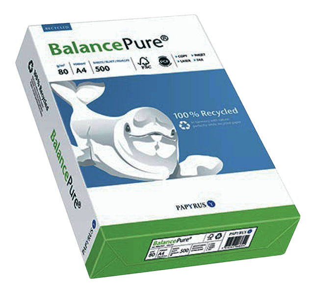 Kopieerpapier Balance Pure A4 80gr wit 500vel