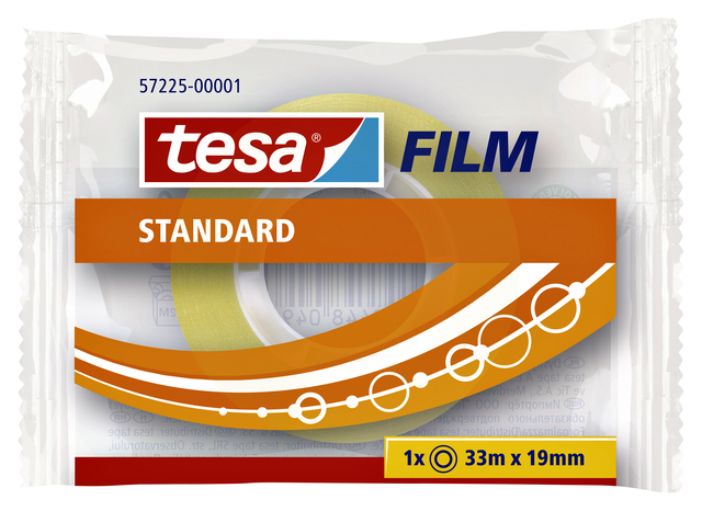 Plakband tesafilm® Standaard 33mx19mm transparant