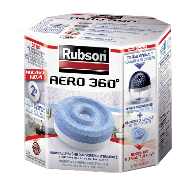 Vochtopnemer Rubson Aero 360 navulling