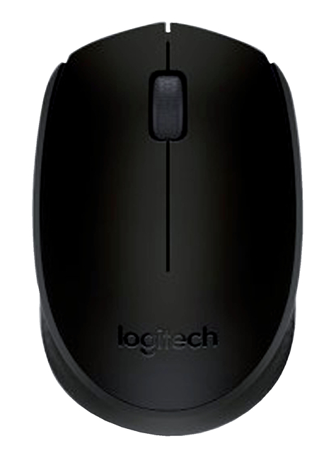 Muis Logitech B170 draadloos zwart