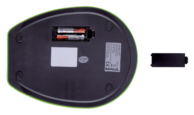 Briefweger MAUL Goal tot 5000 gram inclusief batterij zwart