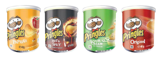 Chips pringles paprika 40gr