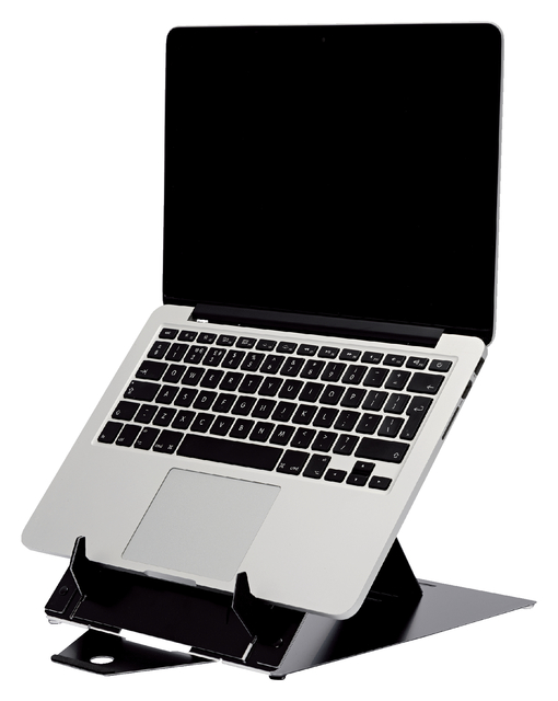 Ergonomische laptopstandaard R-Go Tools Riser Duo zwart