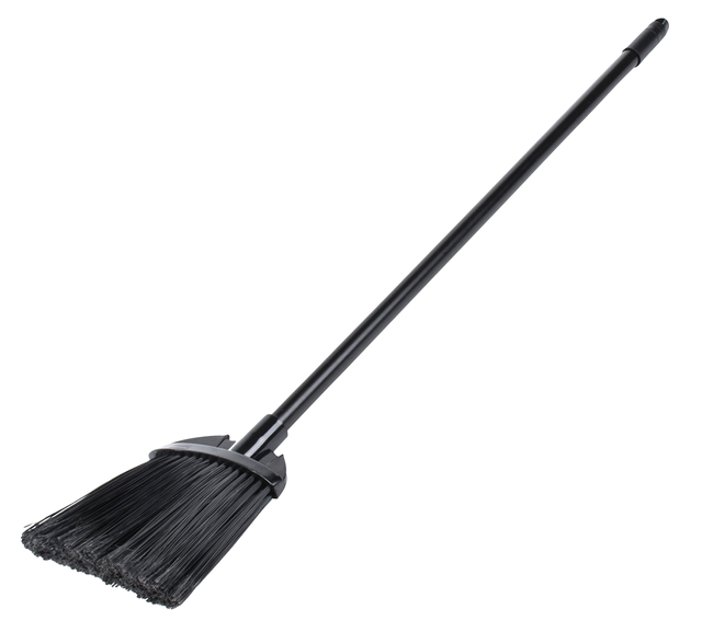 Handveger Rubbermaid Executive Lobby Broom met lange steel zwart