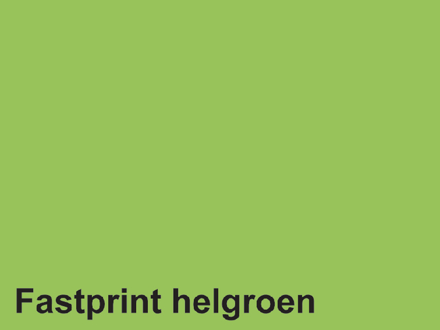 Kopieerpapier Fastprint A4 120gr helgroen 100vel