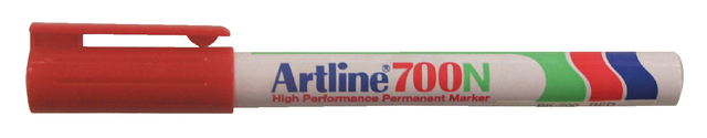 Viltstift Artline 700 rond 0.7mm rood