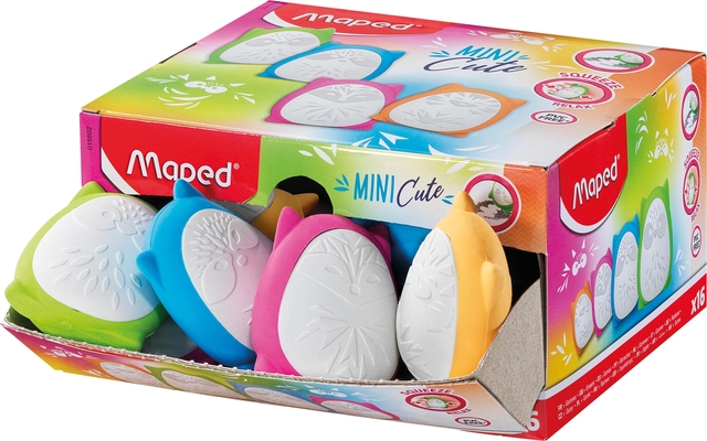 Gum Maped Mini Cute Squeeze display á 16 stuks assorti