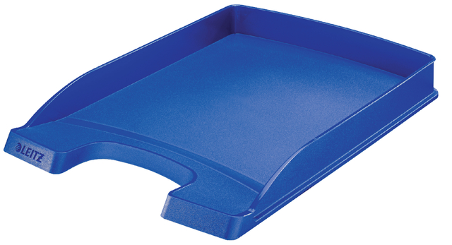 Brievenbak Leitz Plus Slim A4 blauw