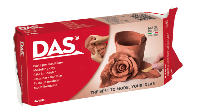 Klei DAS air hardening terracotta 1kg