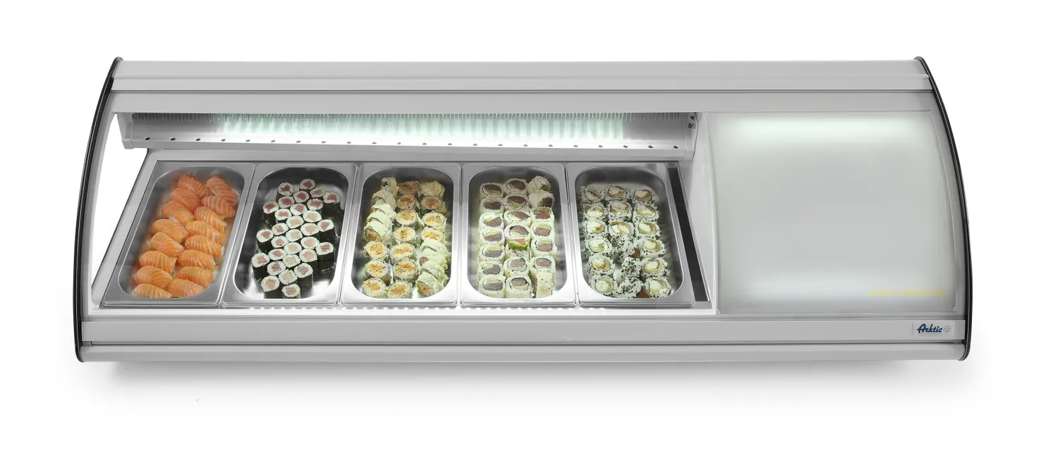 Hendi sushi display 5x GN 1/3