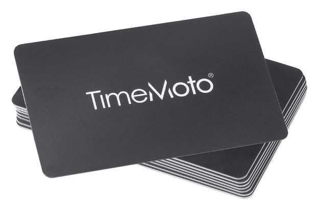 TimeMoto RF-100 RFID cards