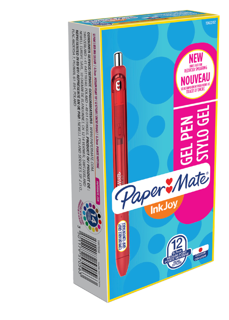 Gelschrijver Paper Mate Inkjoy medium rood