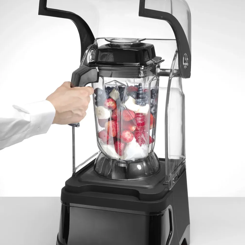 Hendi Digitale blender met geluiddempende kap BPA-vrij