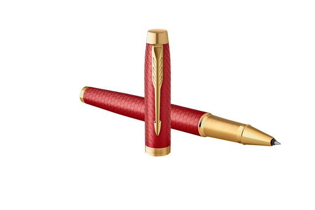 Rollerpen Parker IM Premium deep red GT fijn