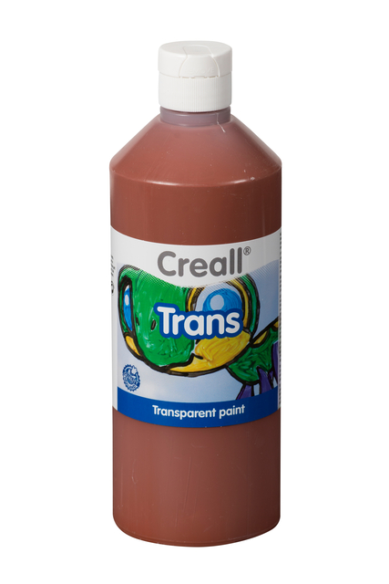 Raamverf Creall Trans bruin 500ml