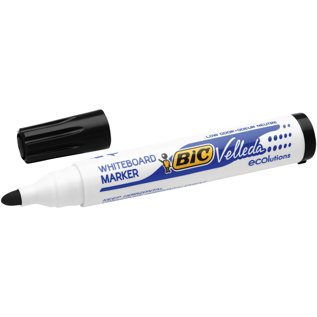 Viltstift Bic Velleda 1701 whiteboard rond large zwart