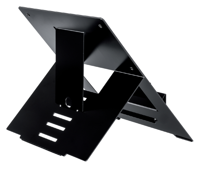 Laptopstandaard R-Go Tools Riser Flexible zwart