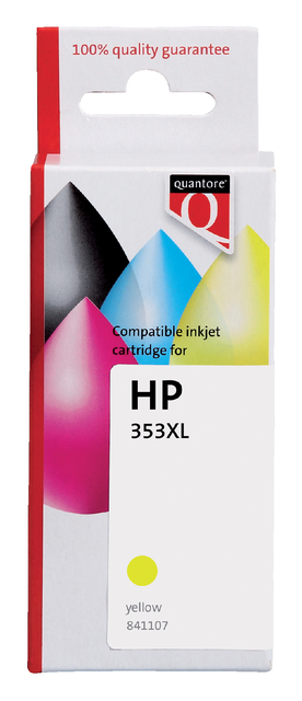Inktcartridge Quantore alternatief tbv HP F6U18AE 953XL geel HC