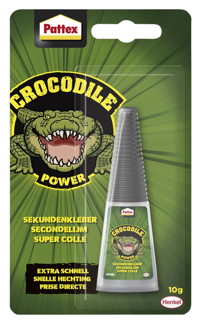 Secondelijm Pattex Crocodile super glue 10gr