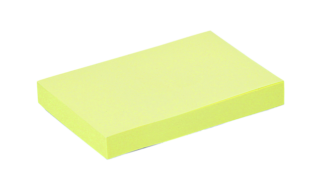 Memoblok Quantore 51x76mm geel