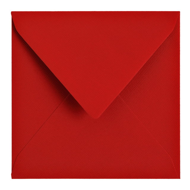 Envelop Papicolor 140x140mm rood