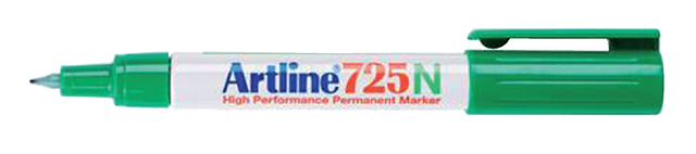 Fineliner Artline 725 rond 0.4mm groen