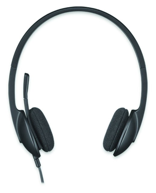 Headset Logitech H340 On Ear zwart