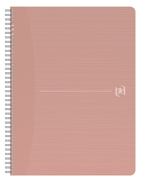 Spiraalblok Oxford My Rec'Up A4 lijn 90vel roze