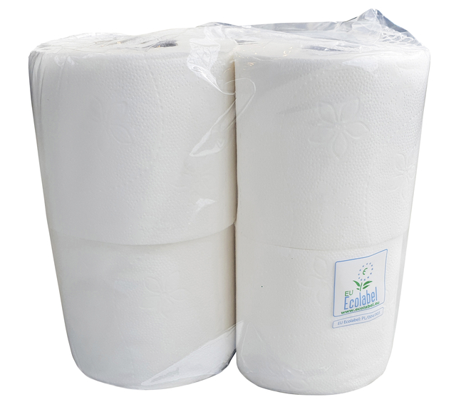 Toiletpapier Euro Products Q2 2l 400vel wit 239040