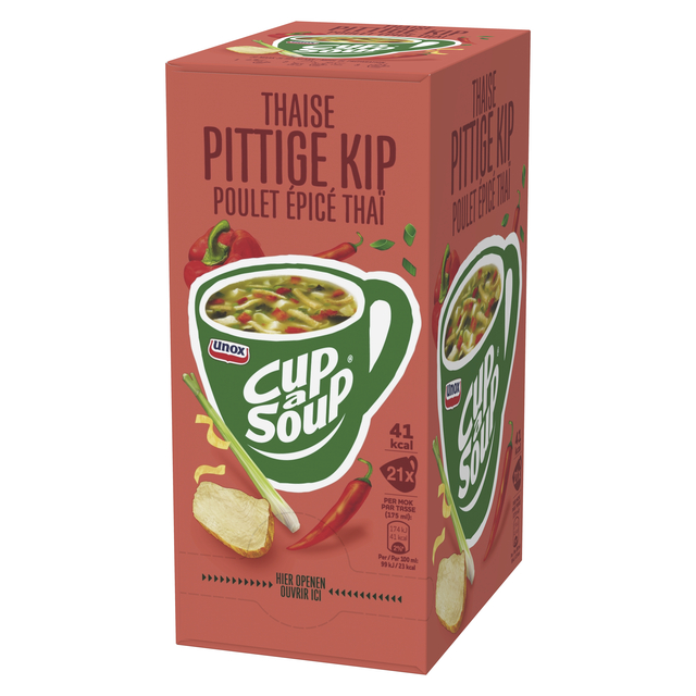 Cup-a-Soup Unox Thaise pittige kip 175ml