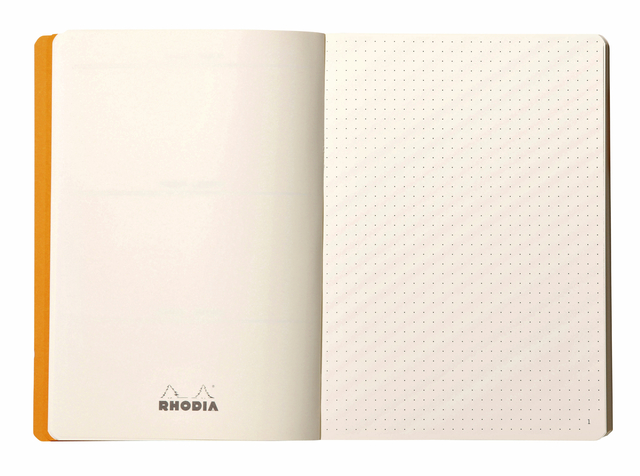 Bullet Journal Rhodia A5 60vel dots chocolade bruin