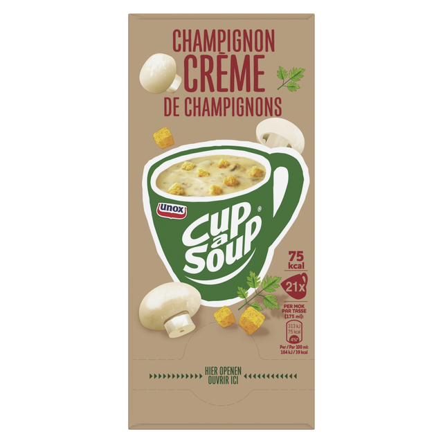 Cup-a-Soup Unox champignon crème 175ml