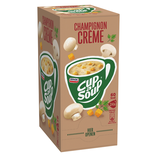 Cup-a-Soup Unox champignon crème 140ml