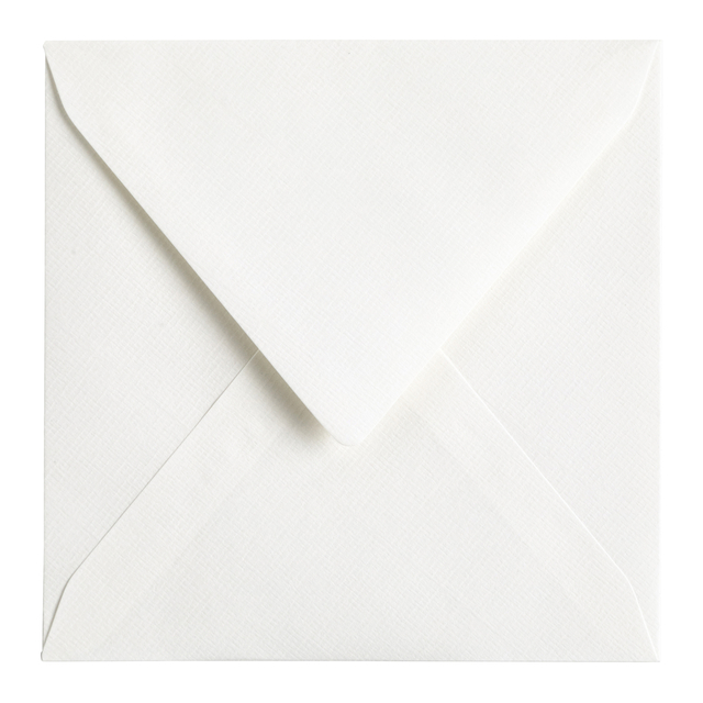 Envelop Papicolor 140x140mm hagelwit