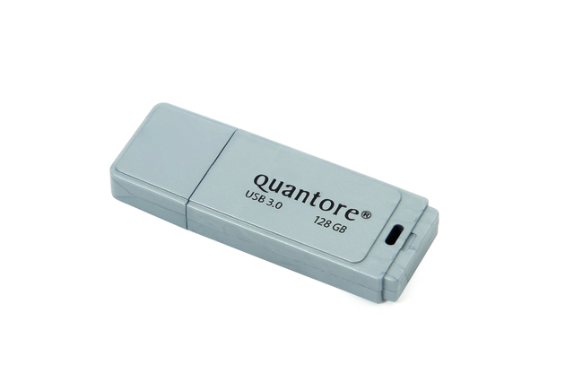 USB-stick 3.0 Quantore 128GB zilver