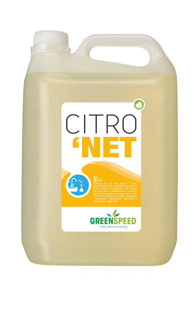 Afwasmiddel Greenspeed Citronet 5 liter