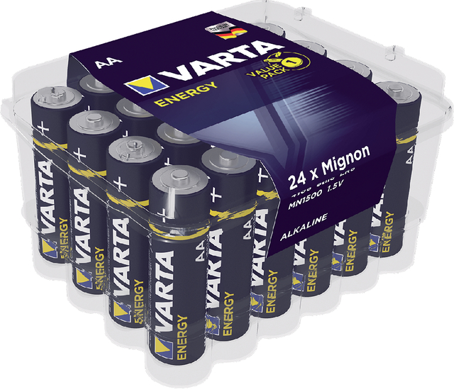 Batterij Varta Energy 24xAA voordeelbox