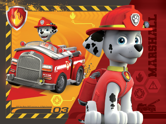 Puzzel Ravensburger Paw Patrol 4x puzzels 12+16+20+24 st