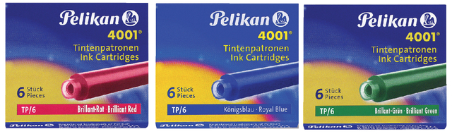 Inktpatroon Pelikan 4001 rood