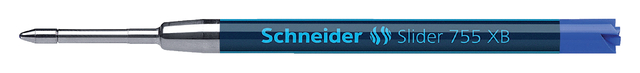 Balpenvulling Schneider 755 Slider Jumbo extra breed 0.6mm blauw