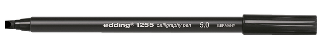 Kalligrafiepen edding 1255 5.0mm zwart
