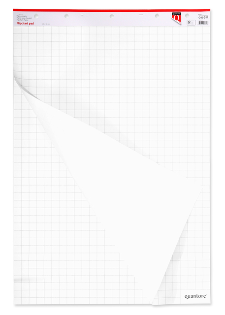 Flipoverpapier Quantore 65x95cm 50vel ongevouwen