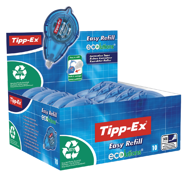 Correctieroller Tipp-ex easy refill ecolutions 5mmx14m