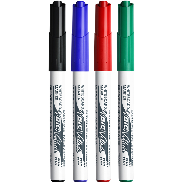 Viltstift Bic Velleda 1741 whiteboard rond medium rood