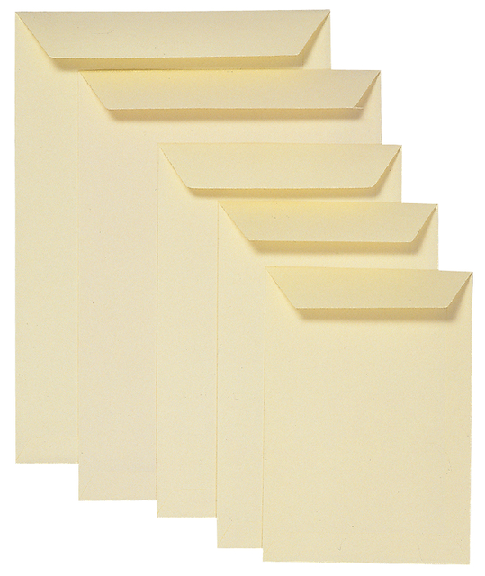 Envelop Quantore akte C4 229x324mm creme kraft 250stuks