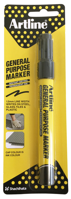 Viltstift Artline General purpose zwart